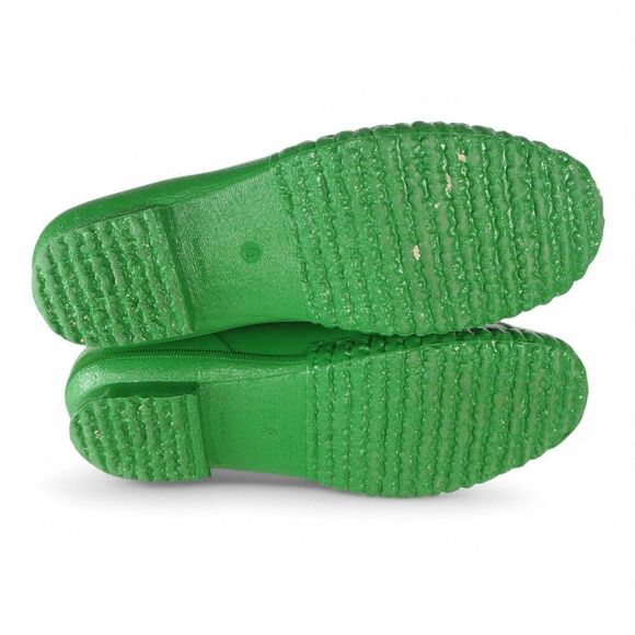 Unbranded Made in USA Waterproof Classic Low Duck Boots Green / Brown Women's 9 - Picture 8 of 11